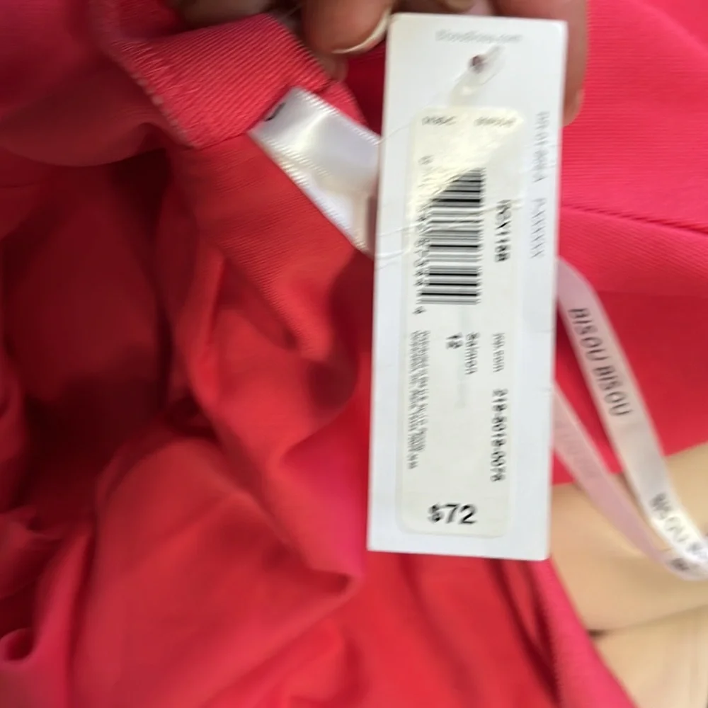 Size 12 Bisou Bisou Halter Dress - Picture 3 of 7